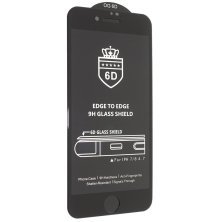 Захисне скло 6D для APPLE IPHONE 7 | 8 ЧОРНИЙ Б/УП.