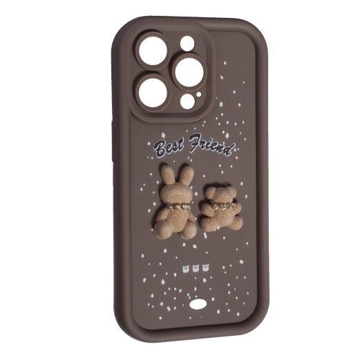 Силікон Best Friend для Apple iPhone 14 Pro Brown