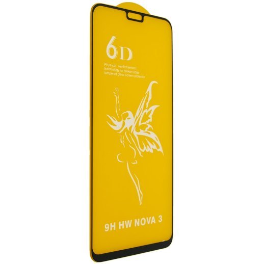 Захисне скло 6D PREMIUM HUAWEI P Smart Plus | Nova 3 тех.пак.