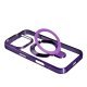 Накладка Metal Holder With Magsafe для Apple iPhone 16 Pro Max Violet