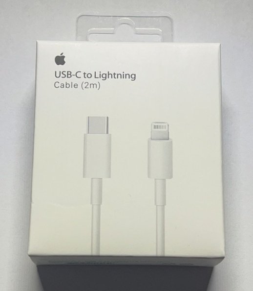 USB-C Cable Apple Lightning MQGJ22M/A (1m) No Logo