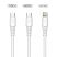 Мережевий зарядний пристрій WUW T47 2.4A + USB Lightning БІЛИЙ (70)