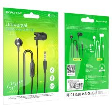 Дротові навушники BOROFONE BM72, чорний