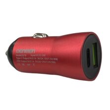 Автомобільний зарядний пристрій DENMEN DZ10 3.1A 2 PORT 18W, QC3.0+PD