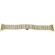 Ремінець металевий стрази rhinestones APPLE WATCH 42/44/45 MM №1