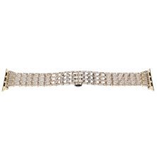 Ремінець металевий стрази rhinestones APPLE WATCH 42/44/45 MM №1