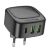 СЗУ Borofone BAS23A PD30W (2USB/1 Type-C) (черный)