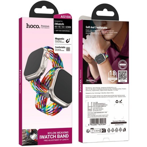 Ремінець Hoco AS104 для Apple Watch 42мм | 44мм | 45мм | 49мм