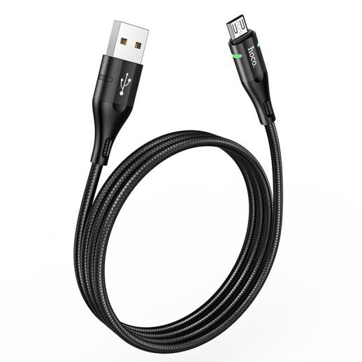 USB кабель HOCO U93 USB - micro USB 1.20m чорний