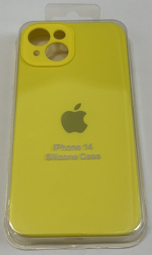 Чохол Silicone Case Copy Apple iPhone 14 Square Light Lilac, 15