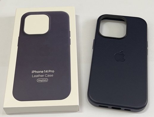 Чохол Leather Case Apple Iphone 14 Pro MagSafe Ink