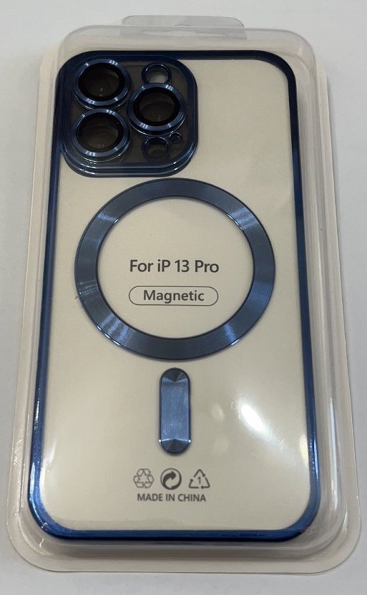 Case Magsafe With Frame for Apple Iphone 13 Pro Silver