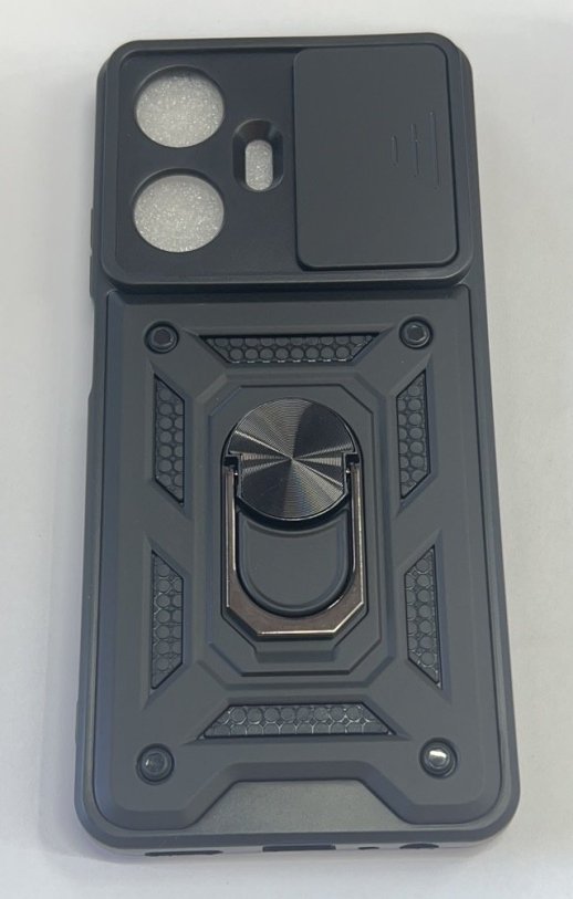 Armor Case With Curtain for Realme C55 Чорний
