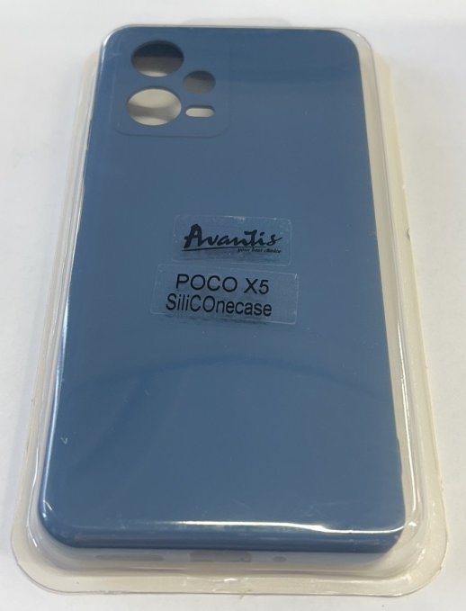 Avantis Full Silicone case Xiaomi Redmi Note 12 5G/Poco X5 5G Dark blue
