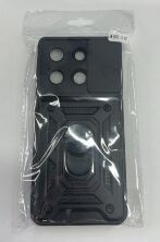 Armor Case With Curtain for Xiaomi Redmi Note 13 4G Dark Blue