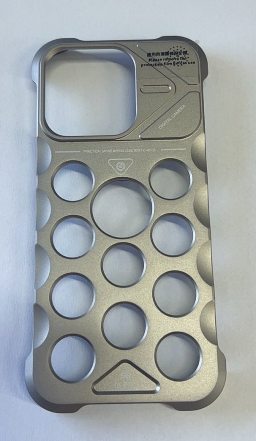 Case Aluminium CELL for Apple Iphone 15 Pro Black