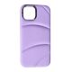 Силікон Soft Puffer для Apple iPhone 14 Purple