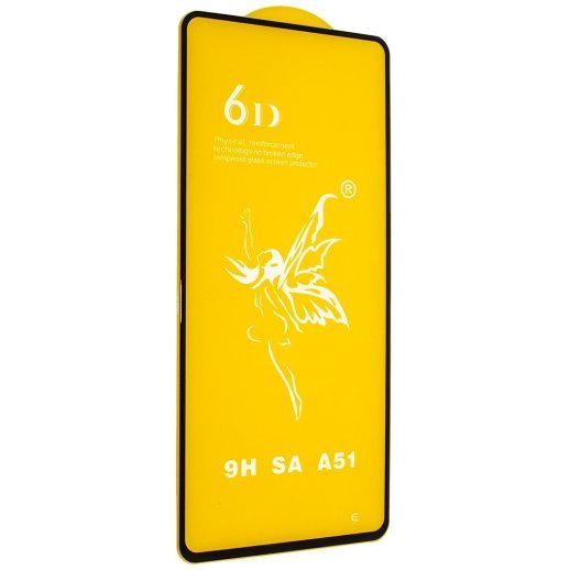 Захисне скло 6D PREMIUM SAMSUNG G780 Galaxy S20 FE 2020 ЧОРНИЙ