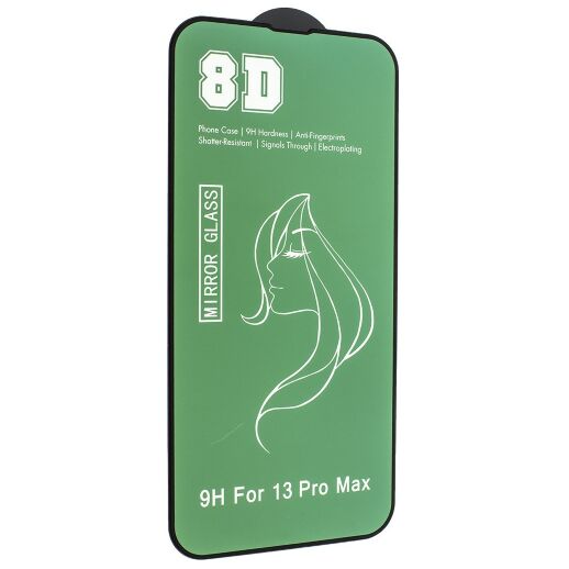 Захисне скло 8D MIRROR APPLE IPHONE 13 PRO MAX 6,7"