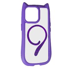 Накладка Cat Case With Magsafe для Apple iPhone 15 Pro Max Violet