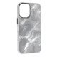 Накладка Marble Style для Apple iPhone 16 Silver