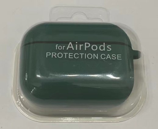 Чохол AirPods Pro Full Case with Microfiber Blackish Green