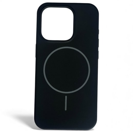 Силиконовая накладка MagSafe Magnet Ring для APPLE iPhone 16 PRO MAX 6.9"