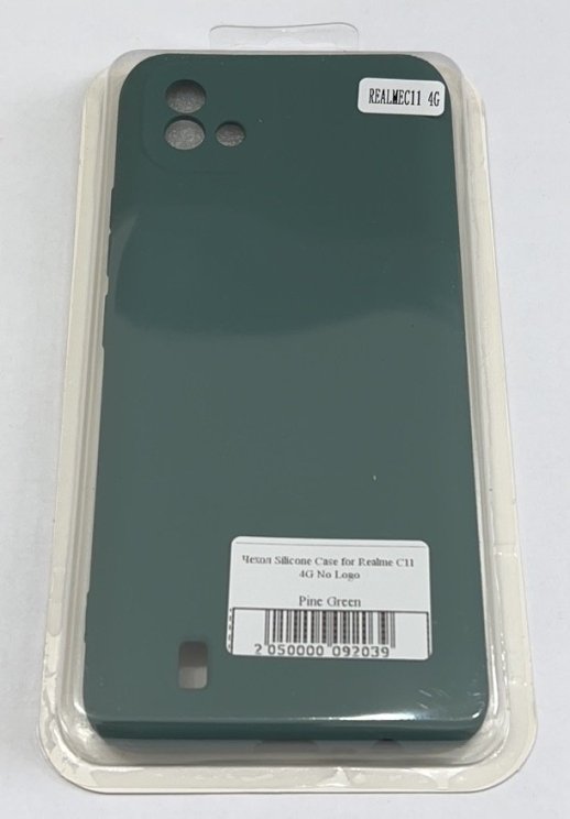 Чохол Silicone Case for Realme C11 4G No Logo Pine Green