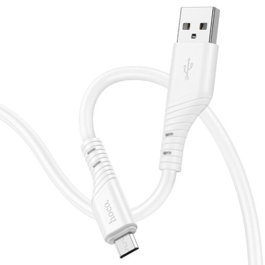 USB кабель HOCO X97 USB - micro USB 1метр, білий