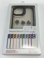 Чехол Metal Stand Case Apple Iphone 12 Pro Black 4