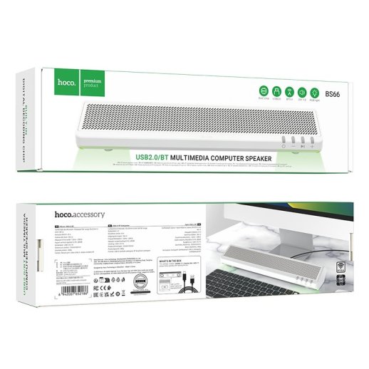 Колонка бездротова HOCO BS66, білий