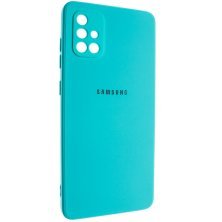Задня накладка CAMERA FULL Silicone Case SAMSUNG A715 Galaxy A71 2020