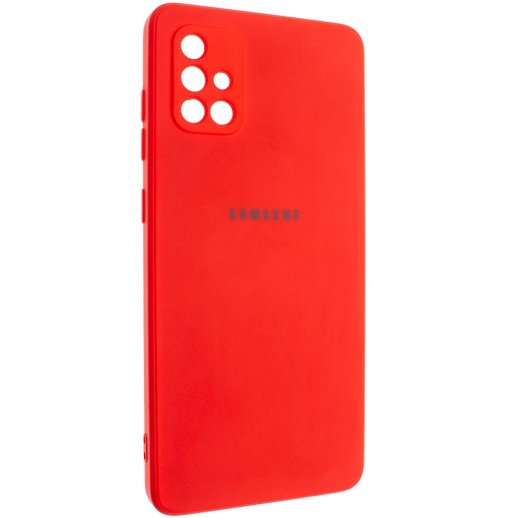 Задня накладка CAMERA FULL Silicone Case SAMSUNG A715 Galaxy A71 2020