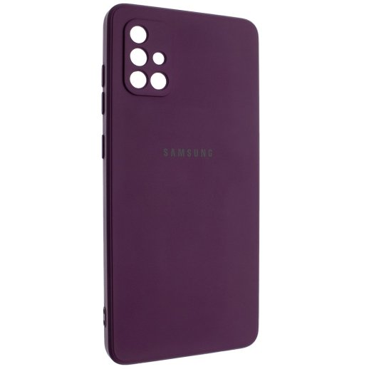 Задня накладка CAMERA FULL Silicone Case SAMSUNG A715 Galaxy A71 2020