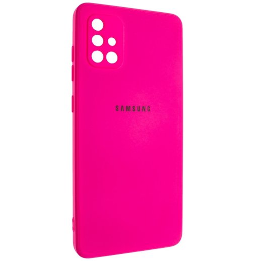 Задня накладка CAMERA FULL Silicone Case SAMSUNG A715 Galaxy A71 2020