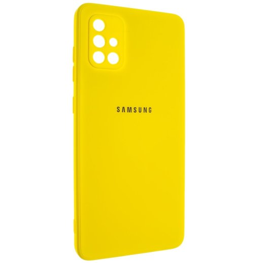 Задня накладка CAMERA FULL Silicone Case SAMSUNG A715 Galaxy A71 2020