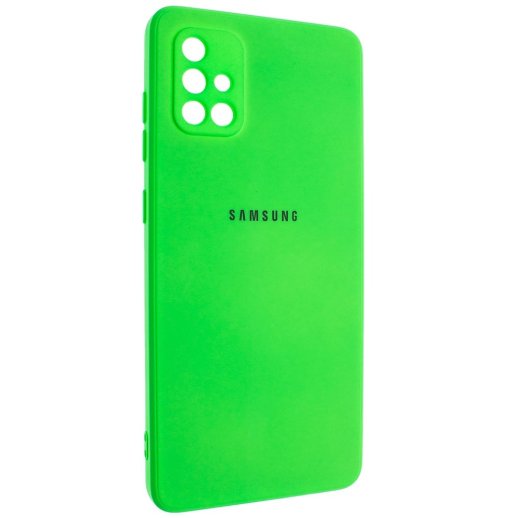 Задня накладка CAMERA FULL Silicone Case SAMSUNG A715 Galaxy A71 2020