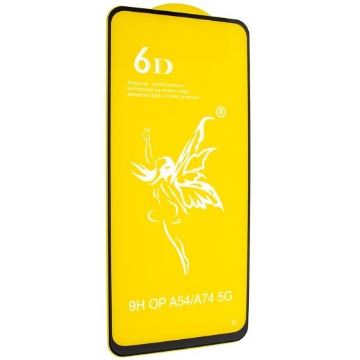 Захисне скло 6D PREMIUM OPPO A74
