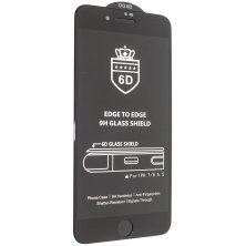 Захисне скло 6D для APPLE IPHONE 7 PLUS | 8 PLUS ЧОРНИЙ Б/УП.