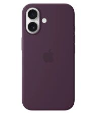 Задня накладка з Magsafe + ЗАСТАВКА Full Silicone Case APPLE iPhone 16 6.1" 5-PLUM