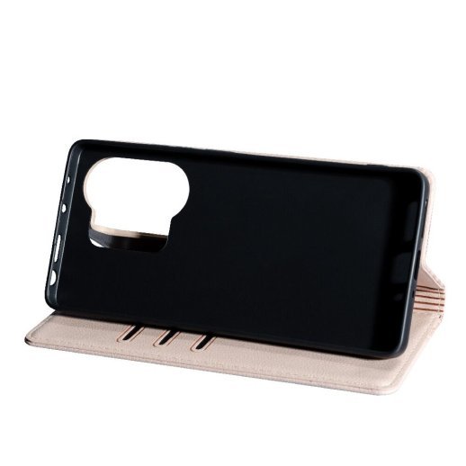 Книга Deluxe для Xiaomi Redmi Note 13 Pro (4G) /Poco M6 Pro (4G) Pink Sand