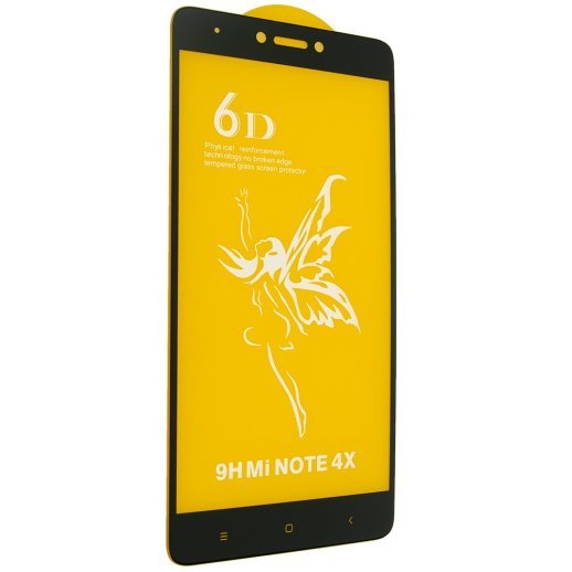 Захисне скло 6D PREMIUM XIAOMI Redmi Note 4X