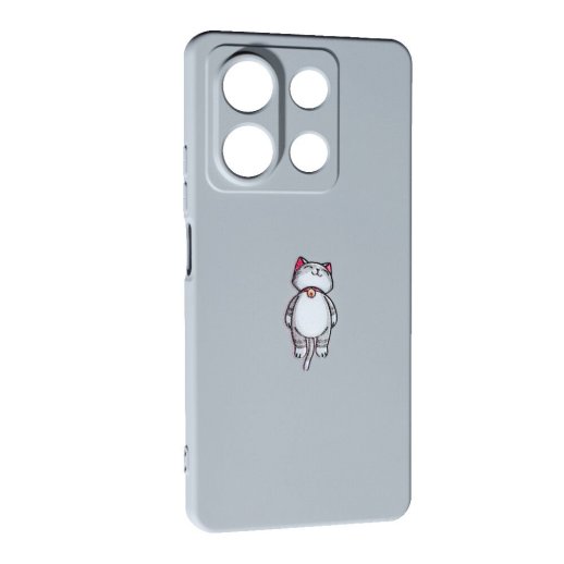 Силікон Case Art для Xiaomi Redmi Note 13 (5G) Cat