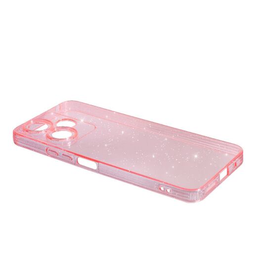 Силікон Clear Shine для Xiaomi Redmi 13/Poco M6 Pink