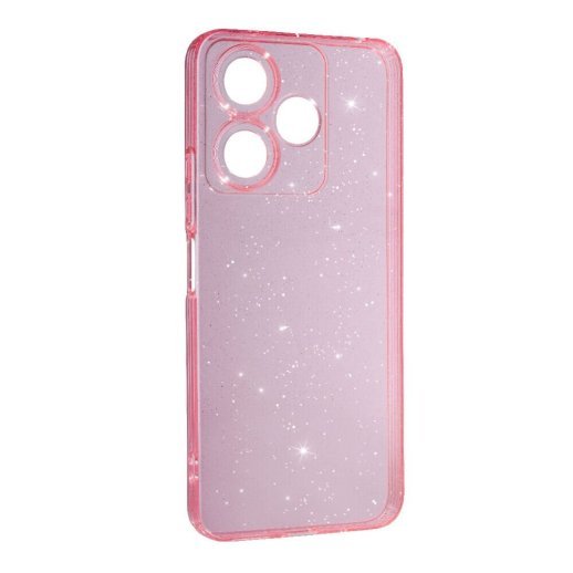 Силікон Clear Shine для Xiaomi Redmi 13/Poco M6 Pink