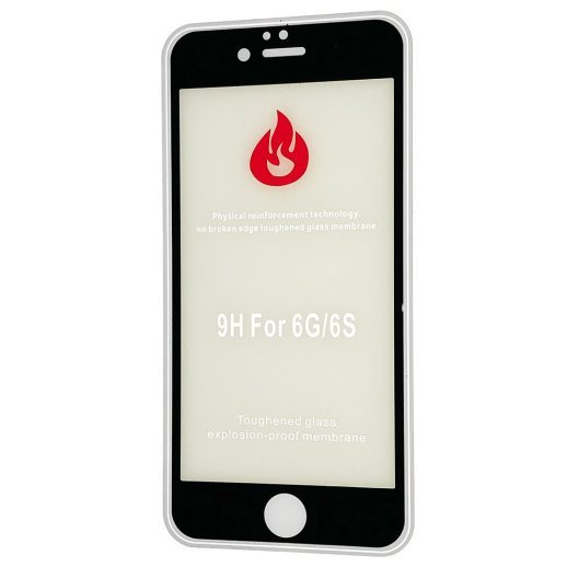 Захисне скло BLUE LIGHT APPLE IPHONE 6 | 6S ЧОРНИЙ