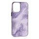 Накладка Marble Style для Apple iPhone 16 Violet