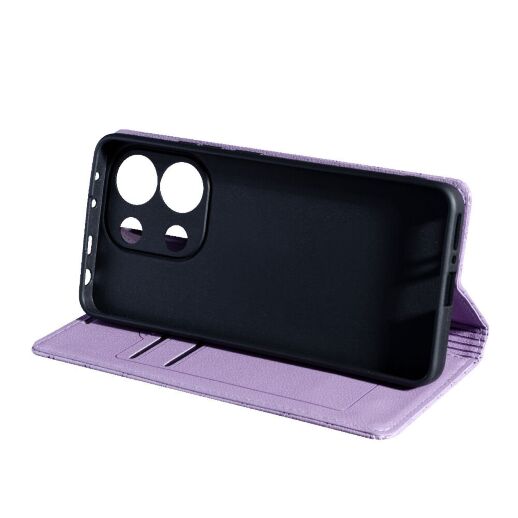 Книга Deluxe для Xiaomi Redmi Note 13 (4G) Purple