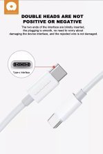 Кабель USB-C WUW X77 Type-C - Type-C 5A (45)