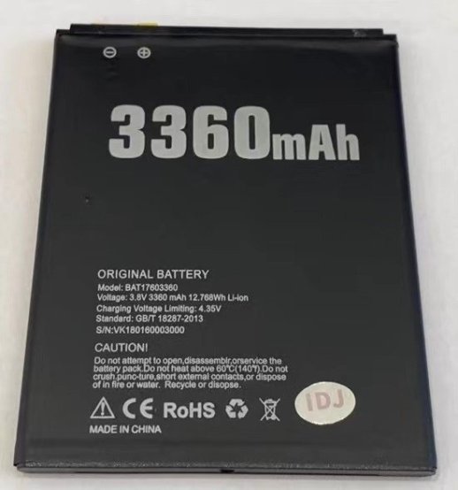 Акумулятор для DooGee X10 AAAA